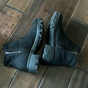 Unisa black suede boots. Never worn size 7.5